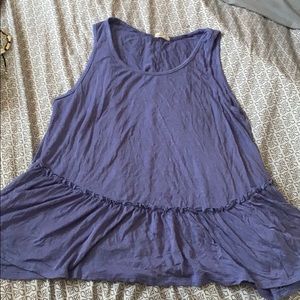 cute ruffle tank top